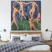 Das vegetarische Tanz Kunst-Spoke Leinwanddruck (Insitu (Schlafzimmer))