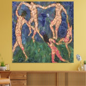 Das vegetarische Tanz Kunst-Spoke Leinwanddruck (Insitu (Wohnzimmer))