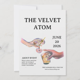 Das Velvet Atom: Ein molekulares Cocktail-Event