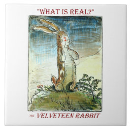 Das Velveteen Rabbit von Margery Williams Fliese