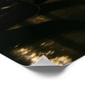 Das Venezianische nach dunkel Poster (Ecke)