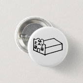 Das Venturi, das von Las Vegas lernt, verzierte Button (Vorne & Hinten)