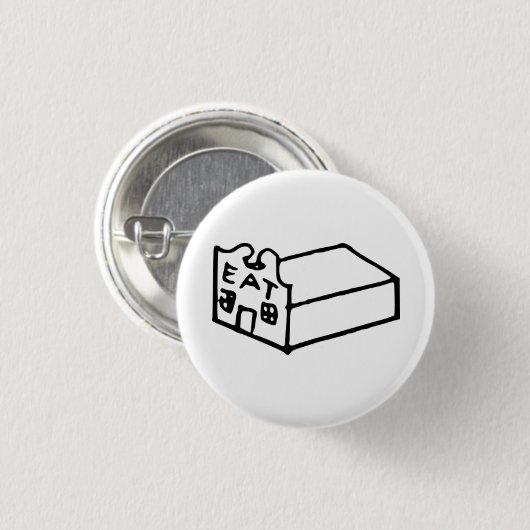 Das Venturi, das von Las Vegas lernt, verzierte Button (Vorne & Hinten)