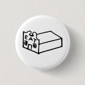 Das Venturi, das von Las Vegas lernt, verzierte Button (Vorderseite)