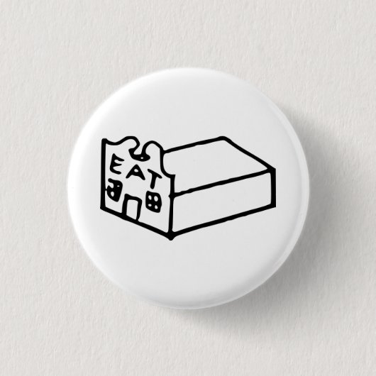 Das Venturi, das von Las Vegas lernt, verzierte Button (Vorderseite)