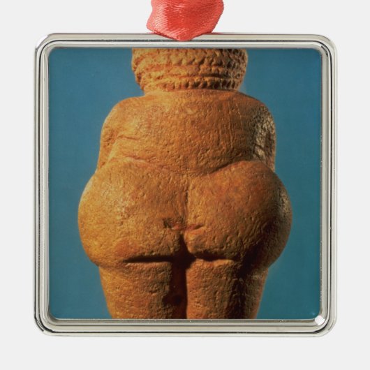 Das Venus von Willendorf Ornament Aus Metall (Vorne)