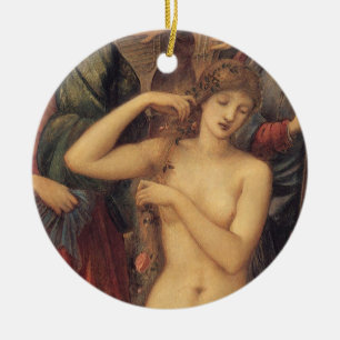 Das Venusbad von Sir Edward Coley Burne-Jones Keramikornament