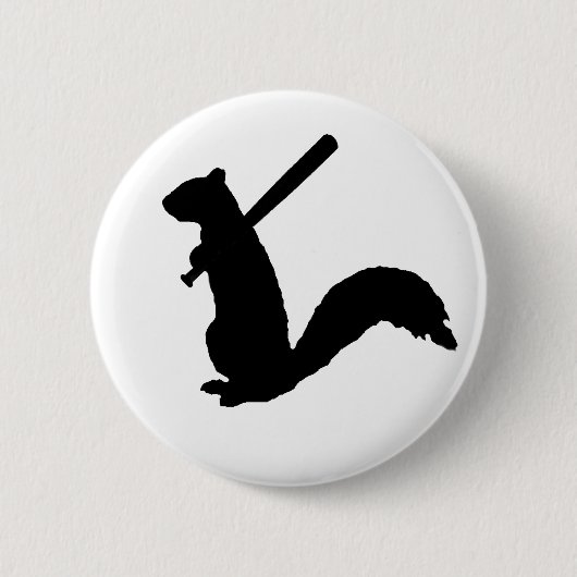 Das verärgerte Eichhörnchen Button (Vorderseite)