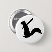 Das verärgerte Eichhörnchen Button (Vorne & Hinten)