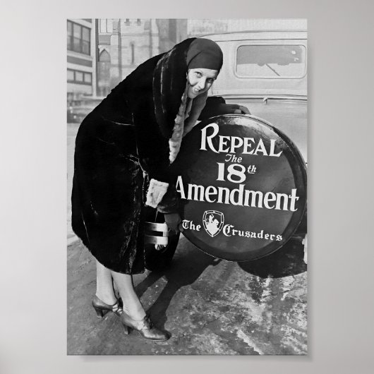 Das Verbot, Vintage Schwarz-Weiß-Kunst Poster (Vorne)