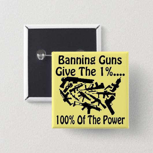 Das Verbot von Schusswaffen ergibt 1 % 100 % des P Button (Vorne & Hinten)