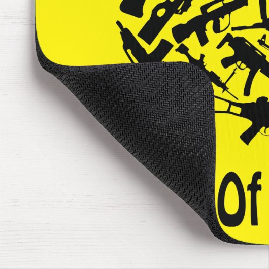 Das Verbot von Schusswaffen ergibt 1 % 100 % des P Mousepad (Ecke)
