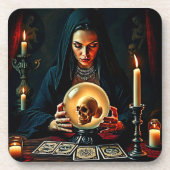 Das verbotene Geheimnisdesign der Zukunft Getränkeuntersetzer (Vorderseite)