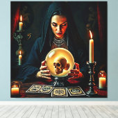 Das verbotene Geheimnisdesign der Zukunft Leinwanddruck (Insitu (Holzboden))