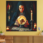 Das verbotene Geheimnisdesign der Zukunft Leinwanddruck (Insitu (Wohnzimmer))