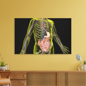 Das Verdauungssystem Leinwanddruck (Insitu (Wohnzimmer))