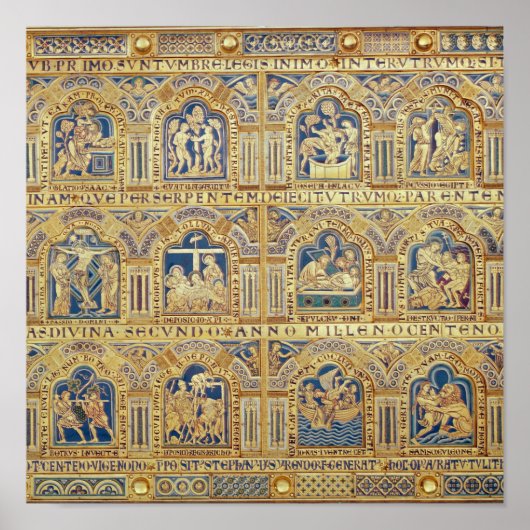 Das Verdun Altar, dekorativ dargestellt Poster (Vorne)