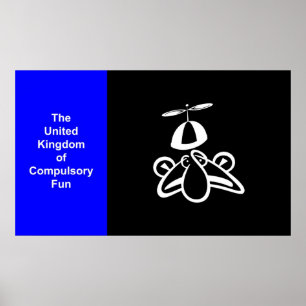 Das Vereinigte Königreich des obligatorischen Poster