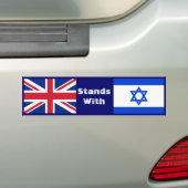 Das Vereinigte Königreich/Großbritannien steht Isr Autoaufkleber (Auf Auto)