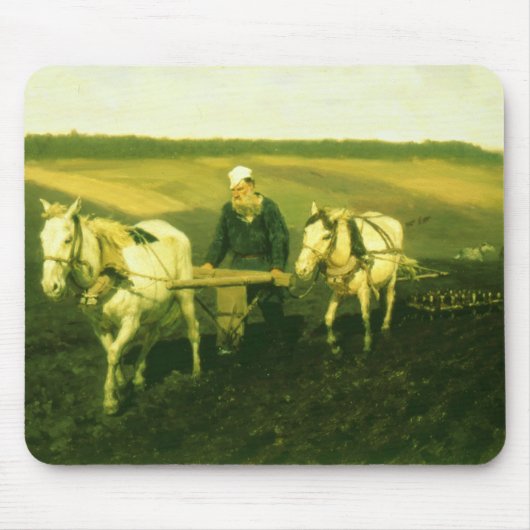 Das Verfasser Lev Nikolaevich Tolstoy Mousepad (Vorne)