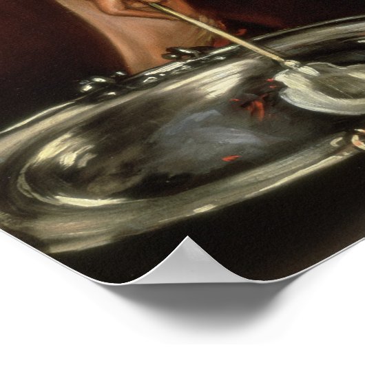 Das Verführerische junge Mädchen Poster (Ecke)