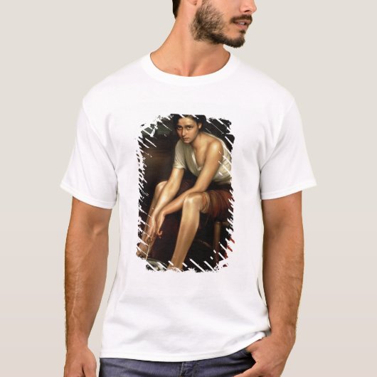 Das verführerische junge Mädchen T-Shirt (Vorderseite)