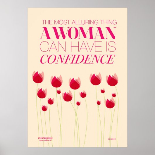 Das Verführerischste, was eine Frau haben kann, is Poster (Vorne)