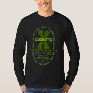 Das vergessen Mittelkind Gen X Generation Baby B T-Shirt