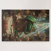 Das vergessene Drachenbibliotheks-Puzzle | 1000 Te Puzzle (Horizontal)