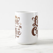 Das Vergnügen der Kaffeeliebhaber: Kaffeebeutel Kaffeetasse (Mittel)