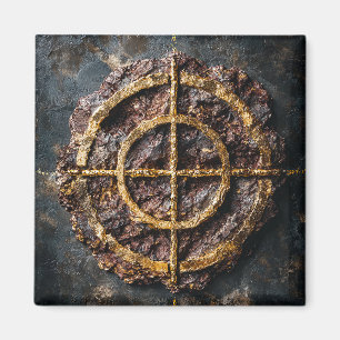Das vergoldete Sigil Magnet