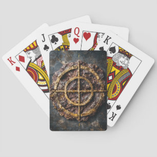 Das vergoldete Sigil Spielkarten