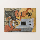 Das Verhalten von John dem Baptist-Orthodoxen Icon Puzzle (Horizontal)