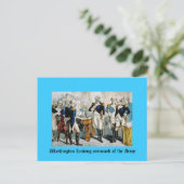 Das Verlassend Armeekommando in Washington Postkarte (Stehend Vorderseite)