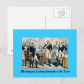 Das Verlassend Armeekommando in Washington Postkarte (Vorne/Hinten)