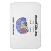 Das Verlieren irgendjemandes Verstandes löst Badematte (Vorderseite Vertikal)