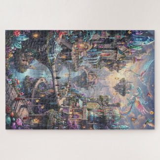 Das verlorene Kristallkönigreich-Puzzle | 1000 Tei Puzzle