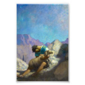 Das verlorene Schaf von Newell Convers Wyeth Fotodruck (Vorne)