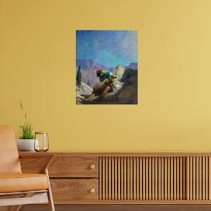 Das verlorene Schaf von Newell Convers Wyeth Poster