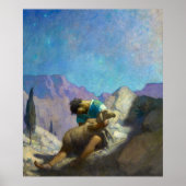 Das verlorene Schaf von Newell Convers Wyeth Poster (Vorne)