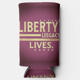 Das Vermächtnis der Freiheit lebt. Getränkekühler Selters Dosenkühler