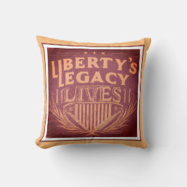 Das Vermächtnis der Freiheit lebt Kissen