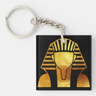 Das Vermächtnis des goldenen Pharaos: Ägyptische M Schlüsselanhänger