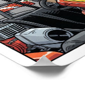 Das Vermächtnis eines Fahrers Poster (Ecke)