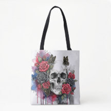 Das Vermächtnis entzünden - Gothic Skull & Rose To