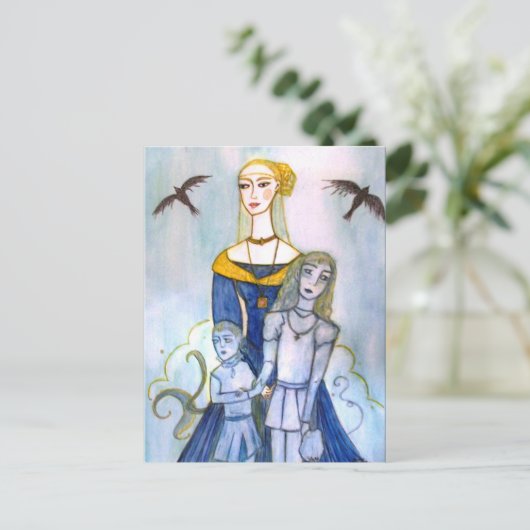 Das Vermächtnis Postkarte (Stehend Vorderseite)