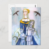 Das Vermächtnis Postkarte (Vorne/Hinten)