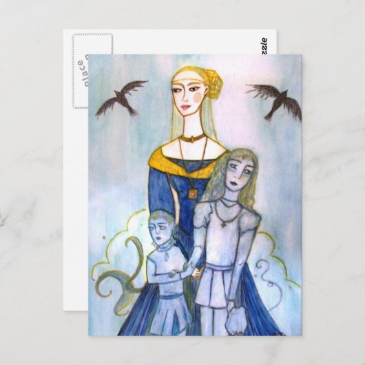 Das Vermächtnis Postkarte (Vorne/Hinten)