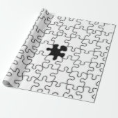 Das Vermisste Puzzlemuster Geschenkpapier (Ungerollt)