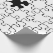 Das Vermisste Puzzlemuster Geschenkpapier (Ecke)